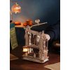 RoboTime 3D dřevěné mechanické puzzle Tiskařský lis