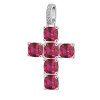 Brosway Stříbrný přívěsek se zirkony Fancy Passion Ruby FPR12