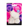 STALEKS Náhradní brusný papír pro pedikérský kotouč Pro L hrubost 80 (White Refill Pads for Pedicure Disc) 50 ks