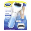 Scholl Elektrický pilník na chodidla Velvet Smooth a středně drsná rotační hlavice s mořskými minerály