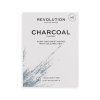 Revolution Skincare Sada pleťových masek s černým uhlím Biodegradable (Purifying Charcoal Sheet Mask)