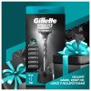 Gillette Holicí strojek Mach3 Charcoal + 6 hlavic
