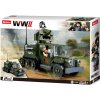 Sluban WWII M38-B0685 Sovětský polopásový vůz 2v1 - Half-Track