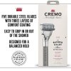 Cremo Holicí strojek + 2 náhradní hlavice The Barber Grade