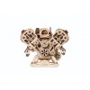 Ugears 3D dřevěné mechanické puzzle Motor V8