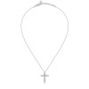 Morellato Stylový stříbrný náhrdelník s křížkem Large Cross Tesori SAIW116
