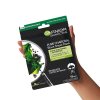 cerna textilni maska s extraktem z morskych ras pure charcoal skin naturals black tissue 243144603060933