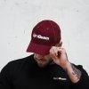 Kšiltovka Mesh Panel Cap Burgundy - GymBeam