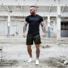 Šortky Vertical Military Green - GymBeam