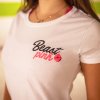Dámské tričko Beastpink White - Beastpink