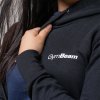 Dámská mikina Zipper Hoodie Black - GymBeam