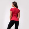 Dámské tričko Basic Vintage Red - GymBeam