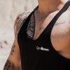 Tílko Stringer Black - GymBeam