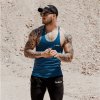 Tílko Stringer Dark Blue - GymBeam