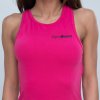 Dámské tílko Crossed Hot Pink - GymBeam