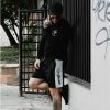 Šortky Vertical Black - GymBeam