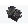 Rukavice na jógu Grippy Yoga Gloves Black - GAIAM