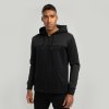 Mikina Essential Zip Up Hoodie Black - STRIX