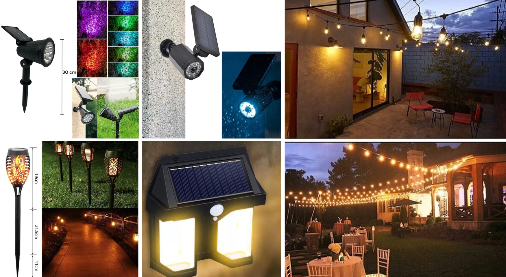 solární osvětlení