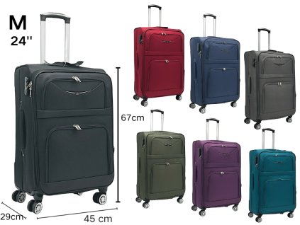 ORLACS Střední cestovní kufr s 4 otočnými kolečky 871 M