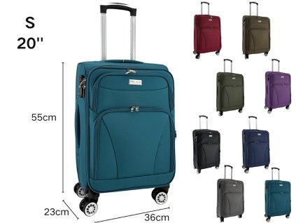 ORLACS 6004 Malý cestovní kufr na 4 kolečkách (S)