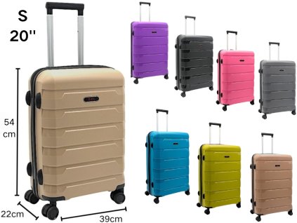 DZL Malý cestovní kufr s TSA zámkem PP01 S