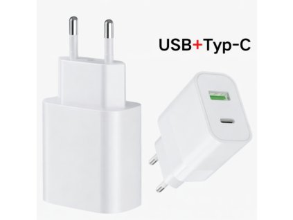 Rychlá nabíječka 25W | USB + Type-C | PD / QC 3.0 2#