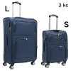 ORLACS Cestovní kufr s 4 otočnými kolečky 871-3 tmavě modrá
