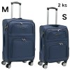 ORLACS Cestovní kufr s 4 otočnými kolečky 871-3 tmavě modrá
