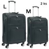 ORLACS Cestovní kufr s 4 otočnými kolečky 871-4 černý