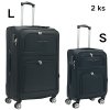 ORLACS Cestovní kufr s 4 otočnými kolečky 871-4 černý