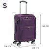 ORLACS Cestovní kufr s 4 otočnými kolečky 871-6 fialový