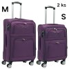 ORLACS Cestovní kufr s 4 otočnými kolečky 871-6 fialový