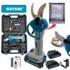 HAYAMI HA-1029 Aku ruční nůžky s displejem+2x2.0Ah Náhradní baterie+kufřík a příslušenství