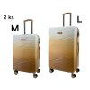 Odolný cestovní kufr SUMMIT 2421, ombré ve šampaňské barvě