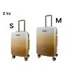 Odolný cestovní kufr SUMMIT 2421, ombré ve šampaňské barvě