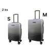 Odolný cestovní kufr SUMMIT 2421, ombré v šedé barvě
