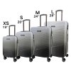Odolný cestovní kufr SUMMIT 2421, ombré v šedé barvě
