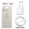 USB-C 30W Nabíječka s kabelem | Rychlé nabíjení PD | 1 m