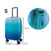 Malý cestovní kufr SUMMIT 2421 s TSA zámkem a ombré efektem S