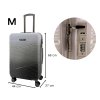 Střední cestovní kufr SUMMIT 2421 s TSA zámkem a ombré efektem M