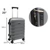 DZL Malý cestovní kufr s TSA zámkem PP01 S