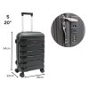 DZL Malý cestovní kufr s TSA zámkem PP01 S