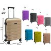 DZL Malý cestovní kufr s TSA zámkem PP01 S