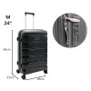 DZL Střední cestovní kufr s TSA zámkem PP01 M
