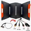 Přenosný solární panel 100Wp, 18 V, s integrovanými podpěrami (4x)