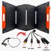 Přenosný solární panel 100Wp, 18 V, s integrovanými podpěrami (4x)
