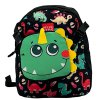 Velmi lehké Dětské kreslené dinosauří batohy s malou taškou Kód:3811-1
