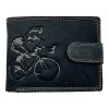 Kožená peněženka pánská s obrázky 895-2