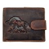 Kožená peněženka pánská s obrázky 895-2